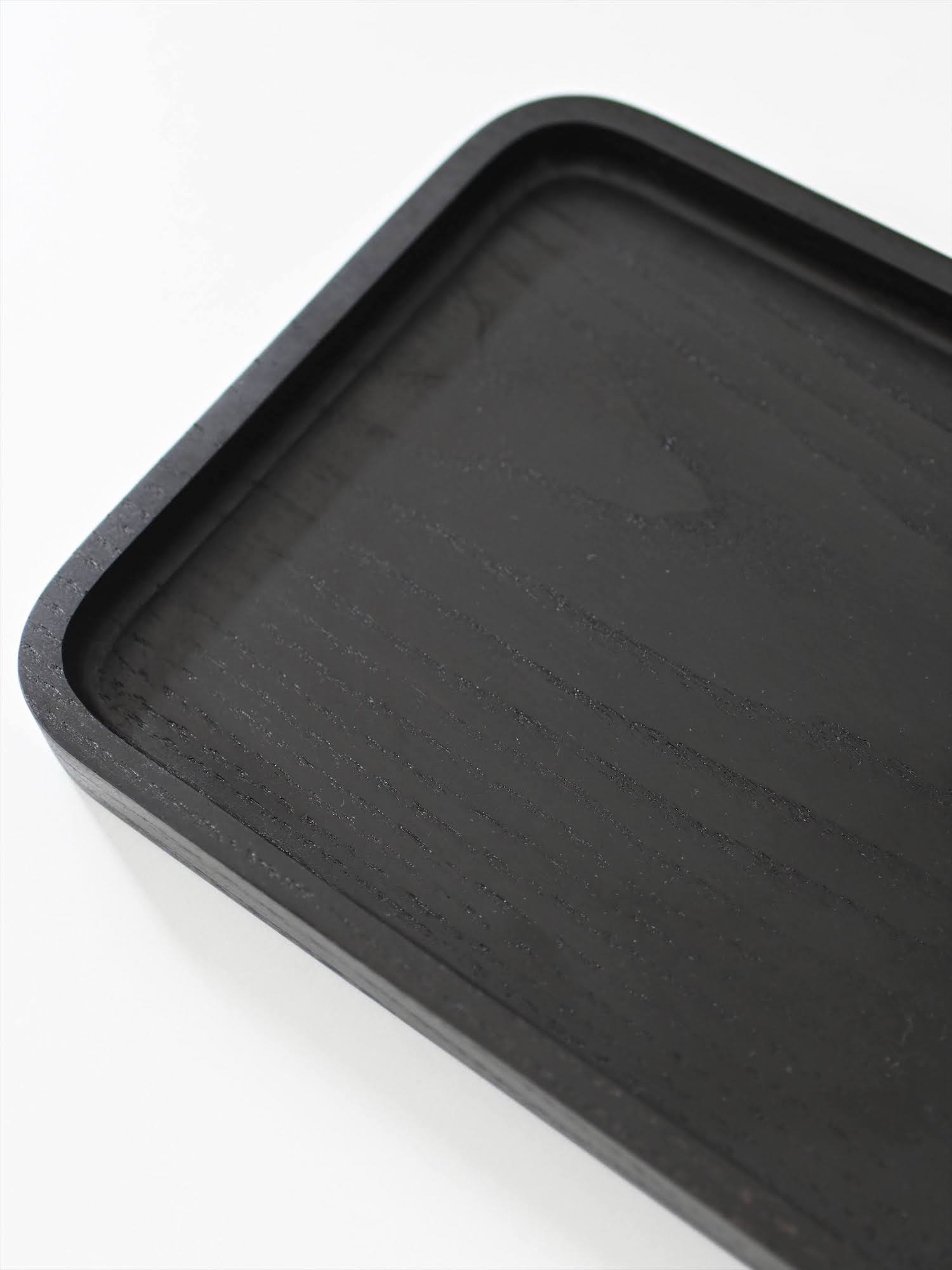 四角盆 30×24cm くり 拭き漆 / pand catalogue 四角盆 30×24cm くり 拭き漆 / pand catalogue